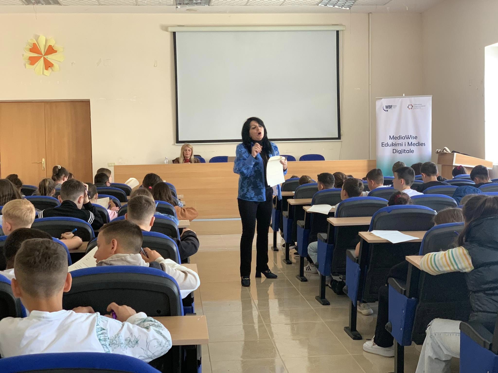 Sesione mentorimi me nxënësit e shkollave “Demir Gashi” dhe “Selim Alliu” Peshkopi, Shqiperi
